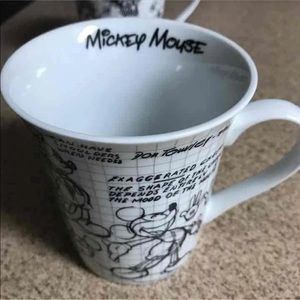Set of Disney coffee mugs